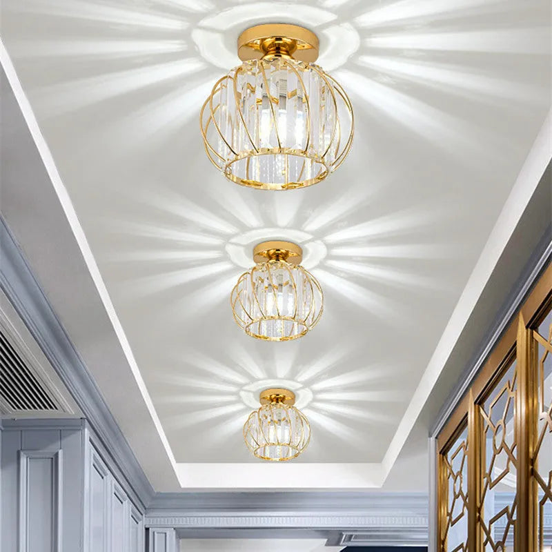 Glass Pendant Ceiling Light Bedside Light for Living Room