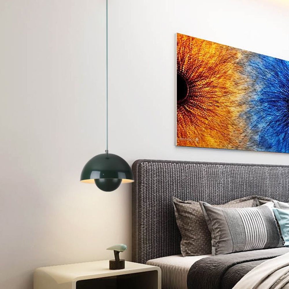 Half-Dome Multicolor Pendant Chandelier