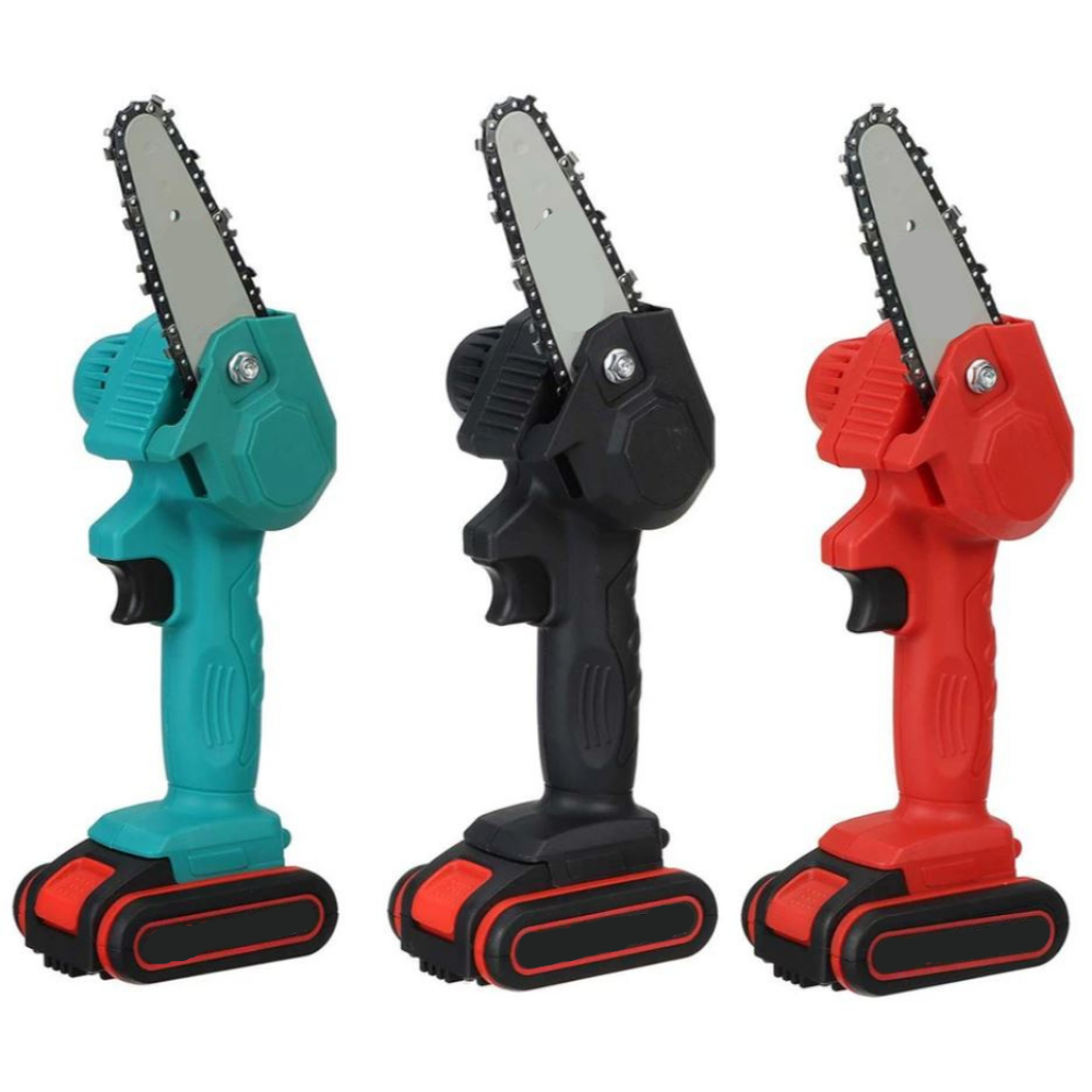 Draadloze Mini Kettingzaag Accu Aangedreven Handheld Kettingzaag