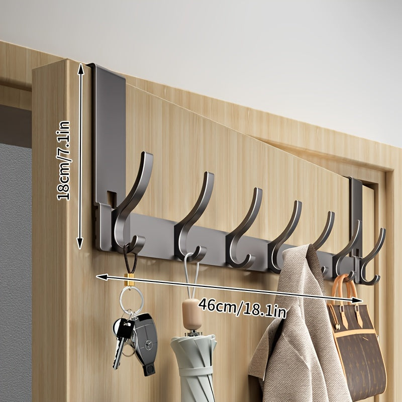 Over Door Hook Rack Wall Coat Hooks Storage Hanger