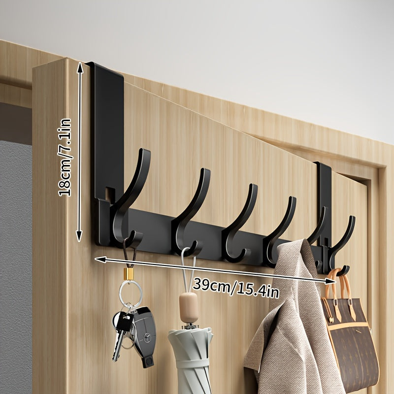 Over Door Hook Rack Wall Coat Hooks Storage Hanger