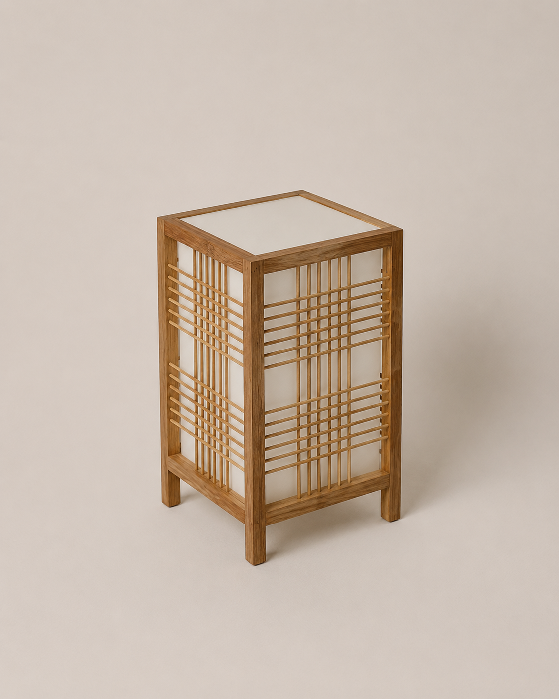 Lampe de table japandi à l’éclairage doux pour la chambre