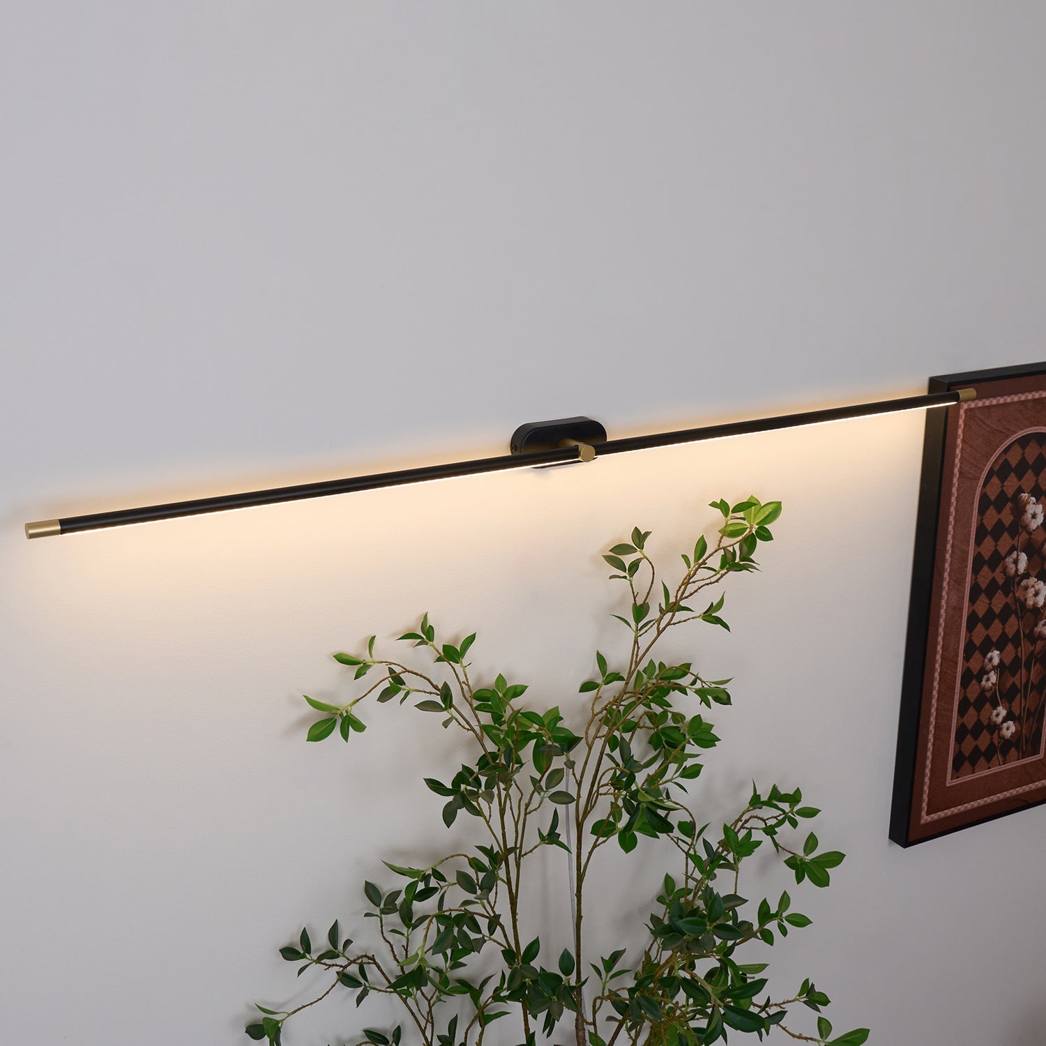Modern Linear Wall Lamp Slim Minimalist Design