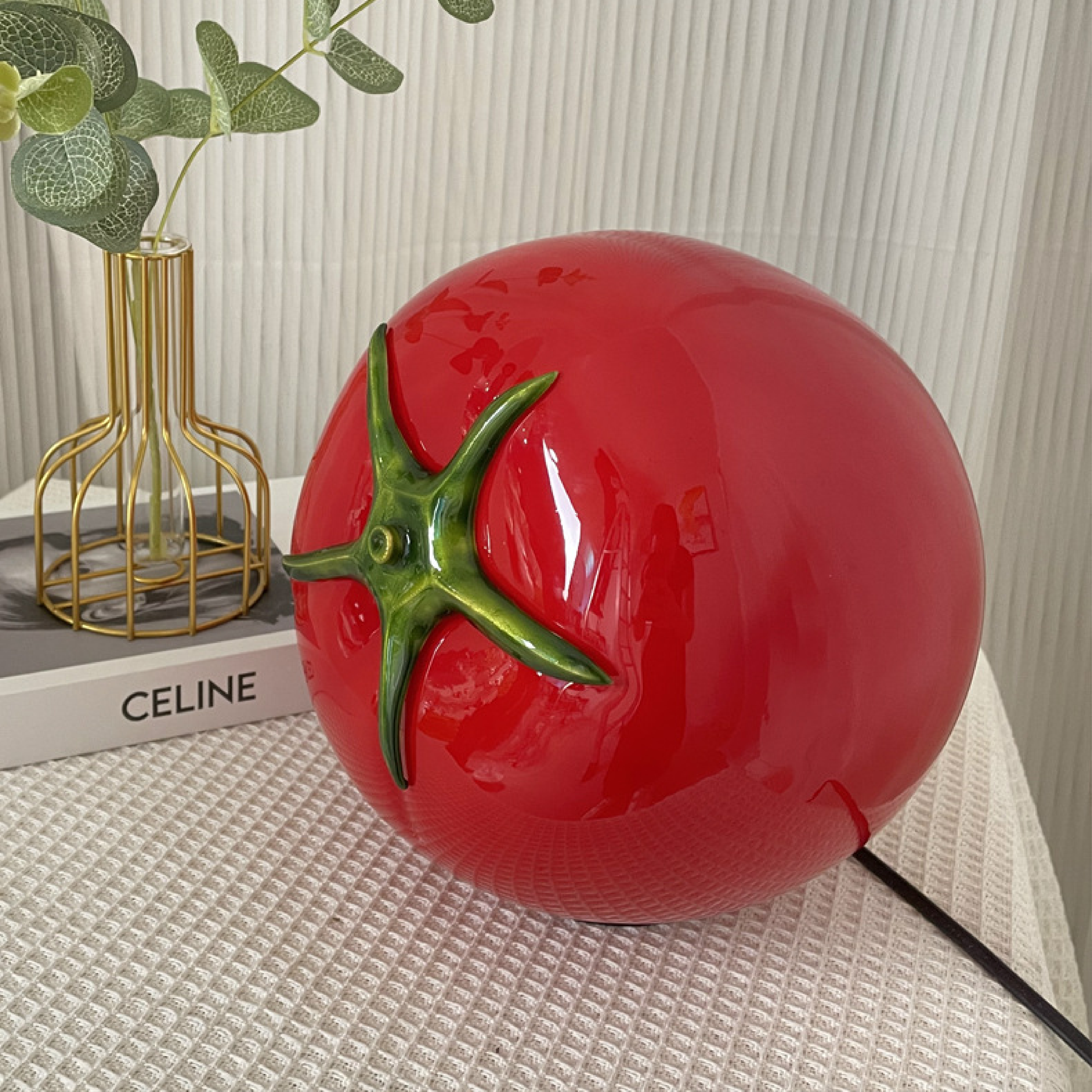 Tomato-Shaped Table Lamp