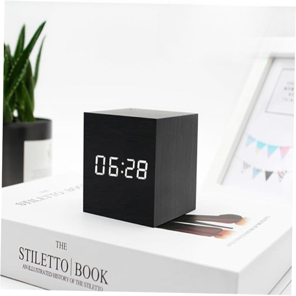 Compact Mini LED Digital Alarm Clock