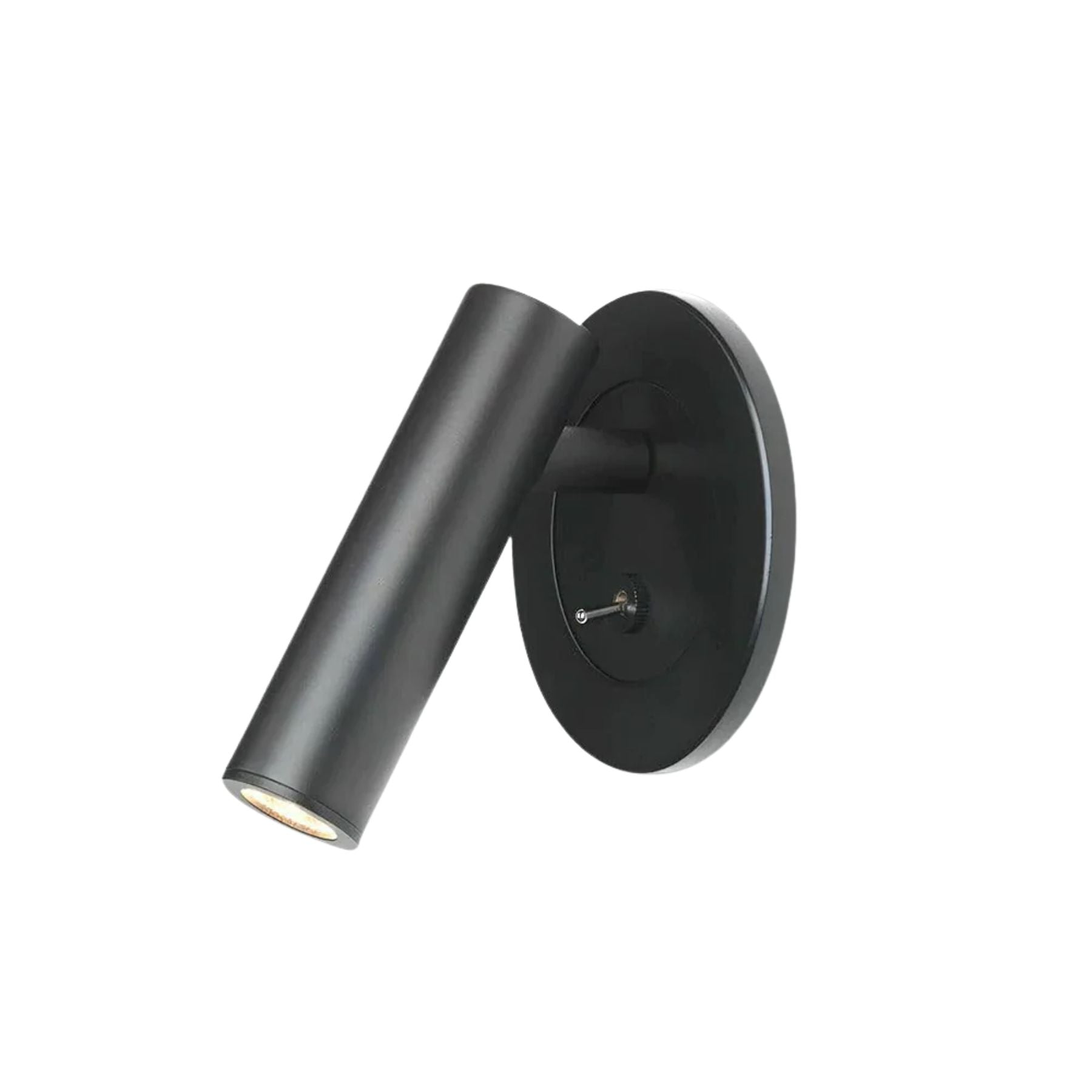 Adjustable Metal Wall Reading Lamp with Cylindrical Head