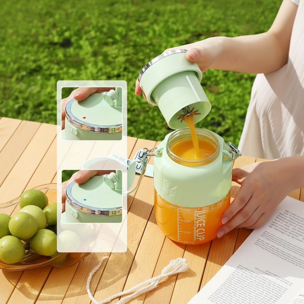 Draagbare Elektrische Blender – Krachtige USB Oplaadbare Smoothiemaker