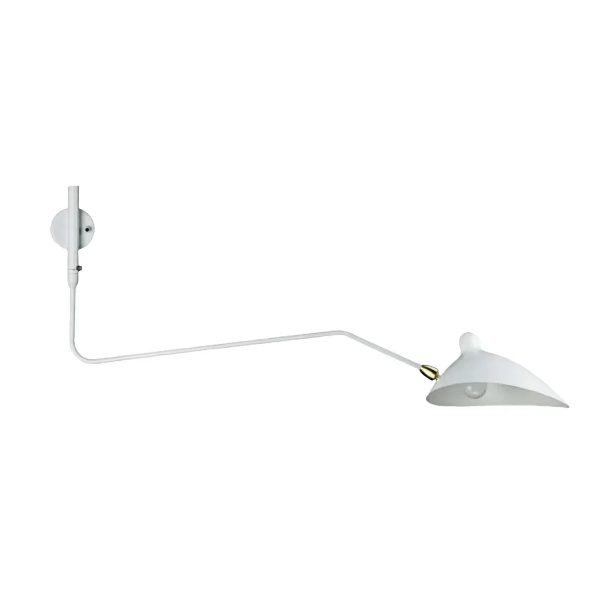 Wall Lamp with Dual Adjustable Arm for Reading and Accent Light
