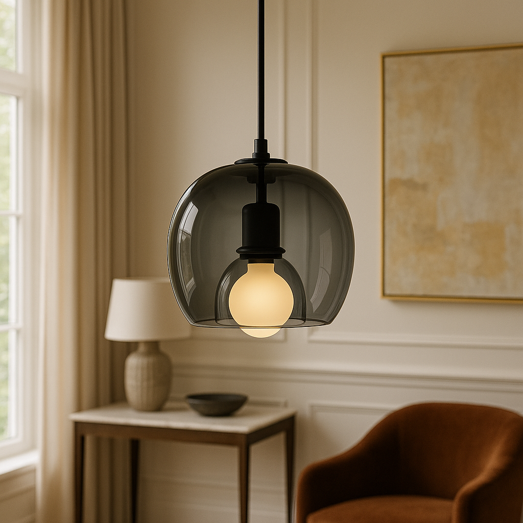 Modern Ombre Glass Pendant Lamp