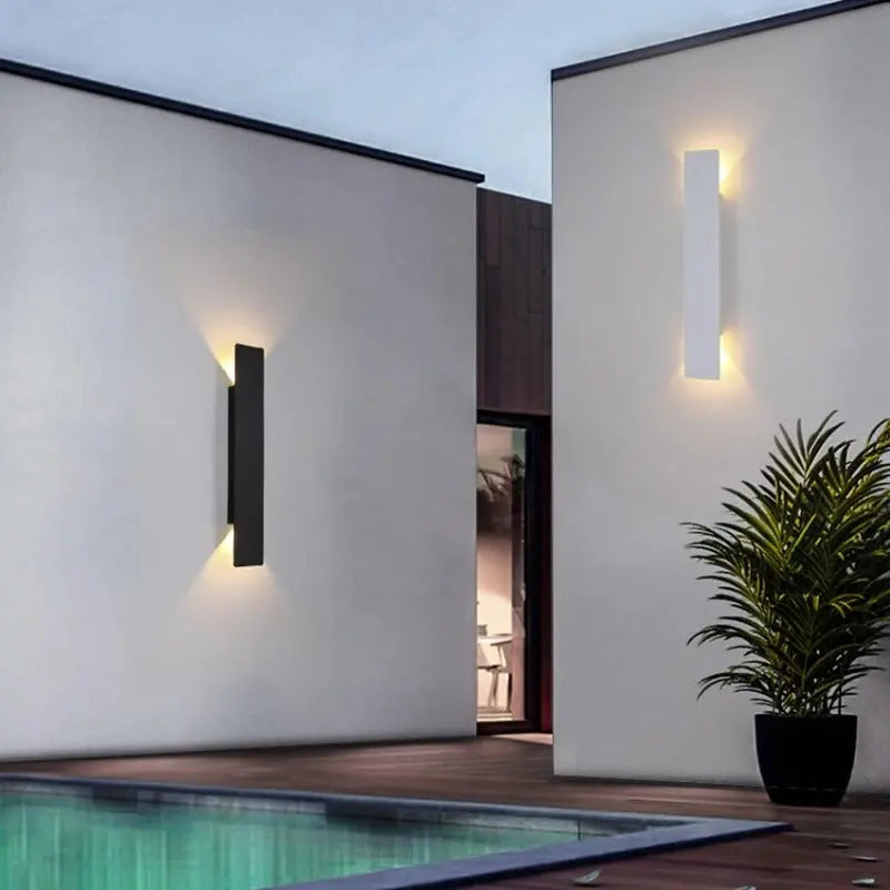 Modern Weatherproof Outdoor LED Wall Light
