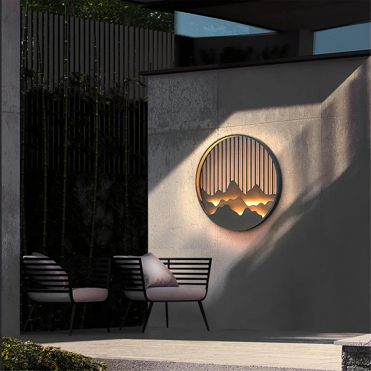 LED Outdoor Mountain Wall Lamp