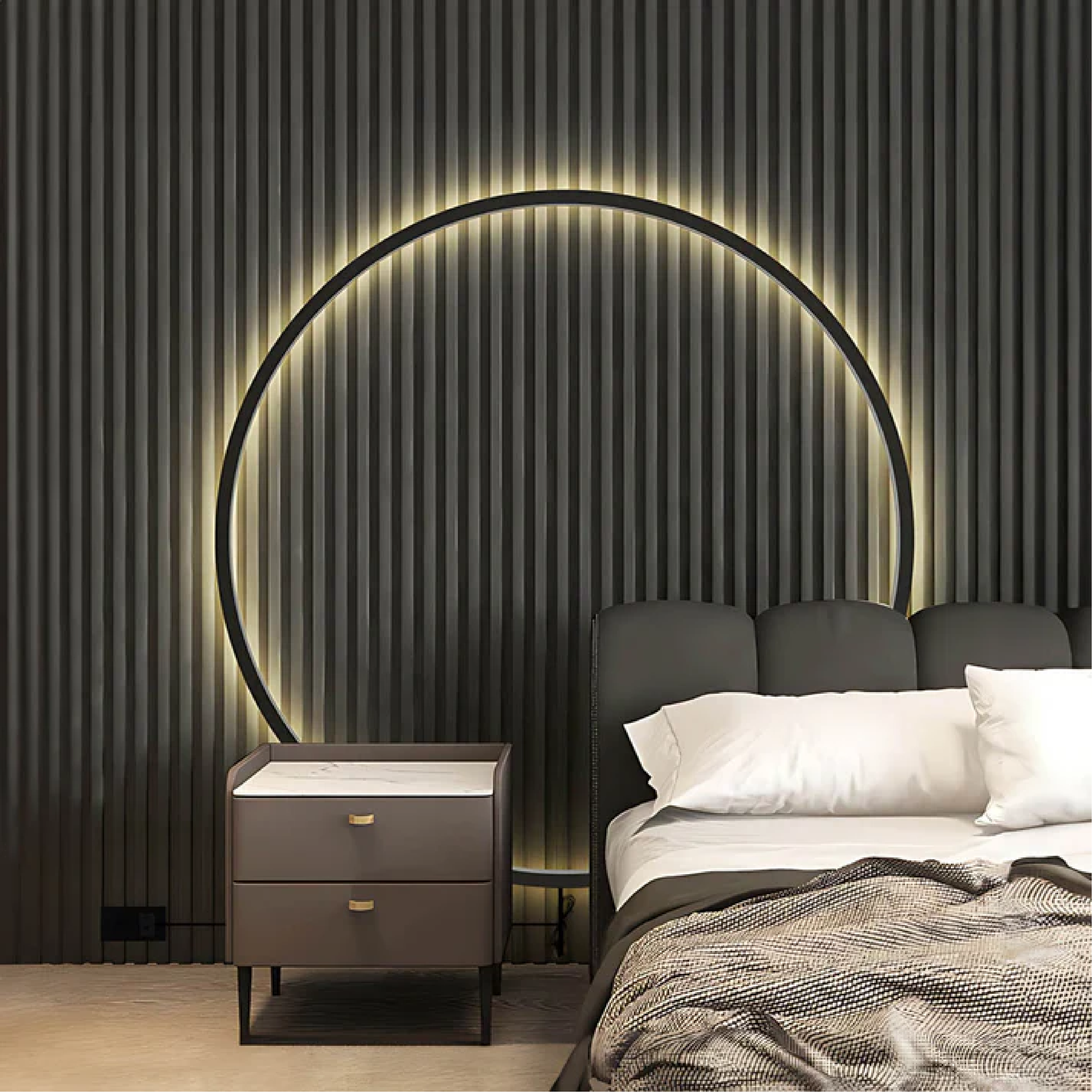 Modern Ring Wall Light