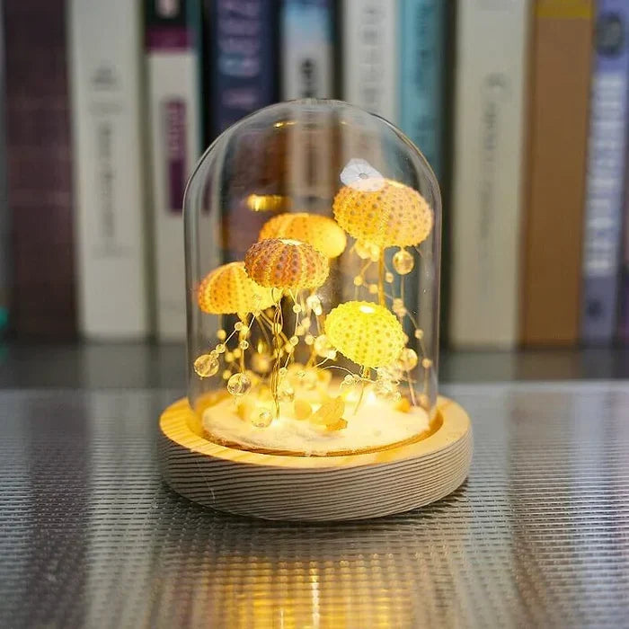 Veilleuse à piles en forme d’oursin