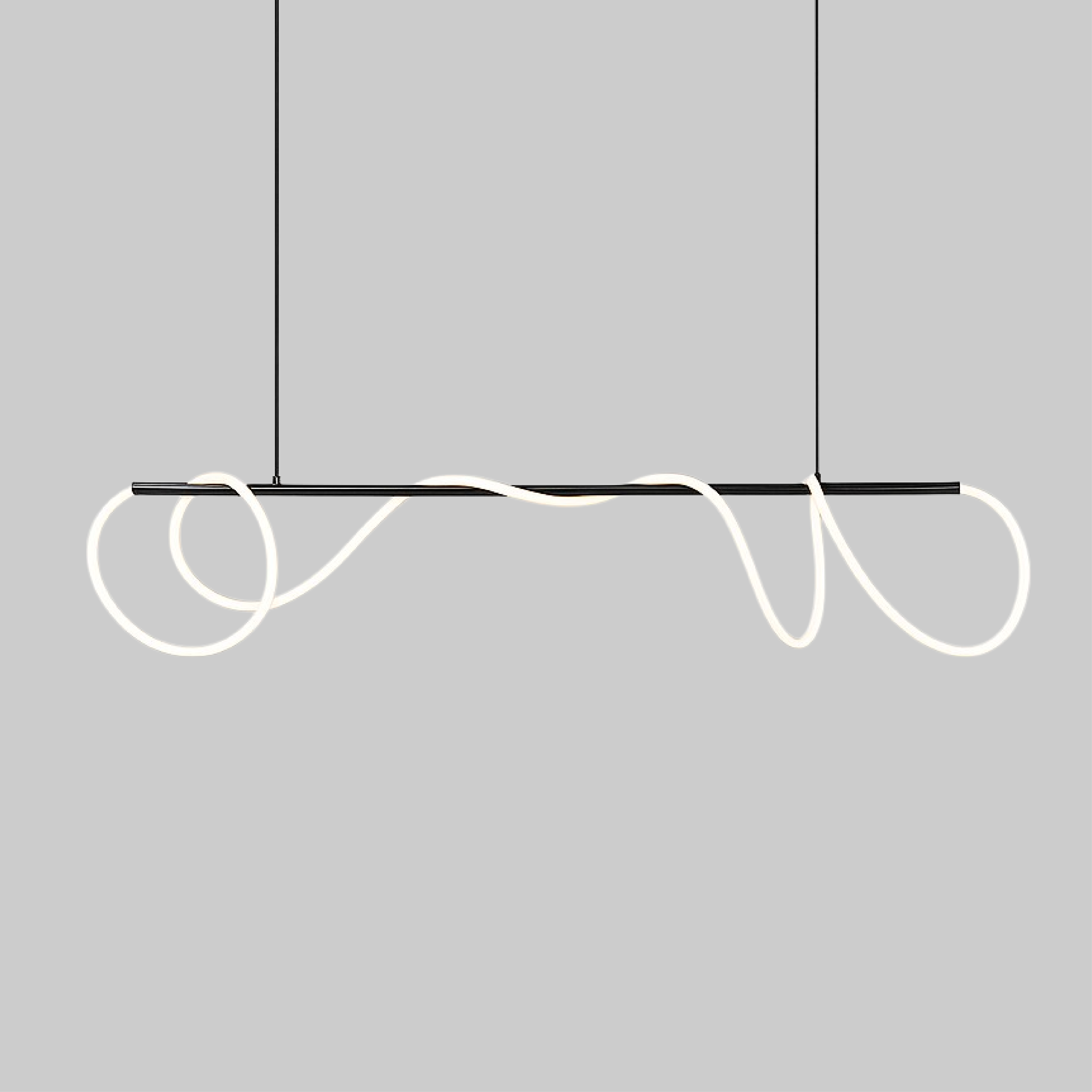Linear LED Kitchen Island Pendant Light
