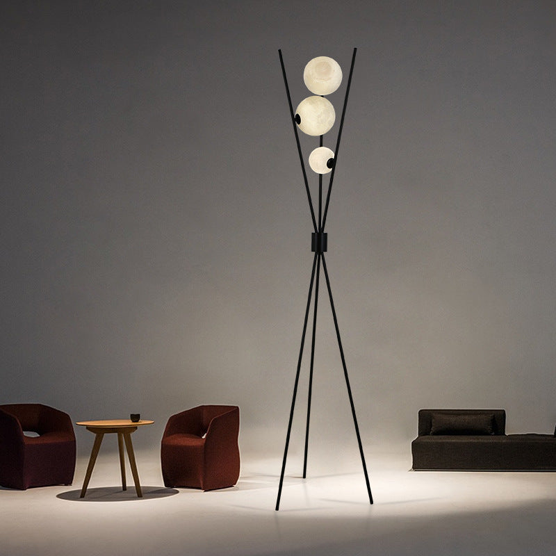 Moonlight Tripod Floor & Table Lamp