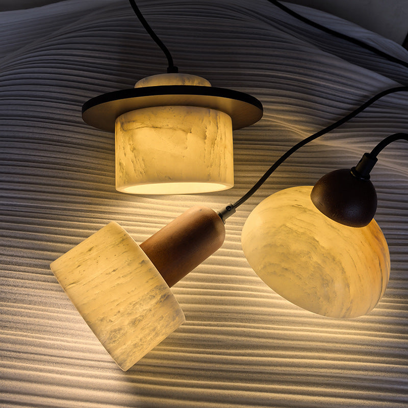 Vintage Marble Pendant Light
