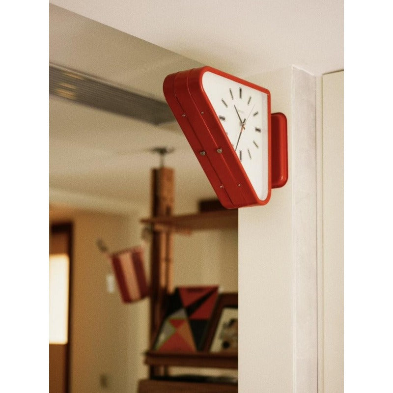 Geometric Minimalist Wall Clock Design