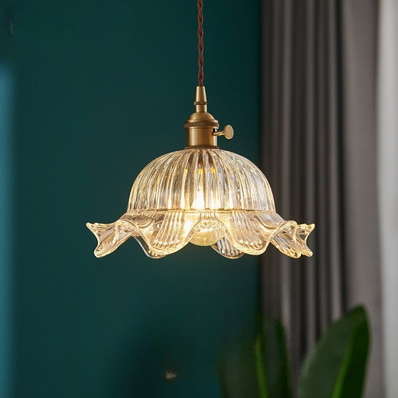 Scandinavian Vintage Clear Pendant Light