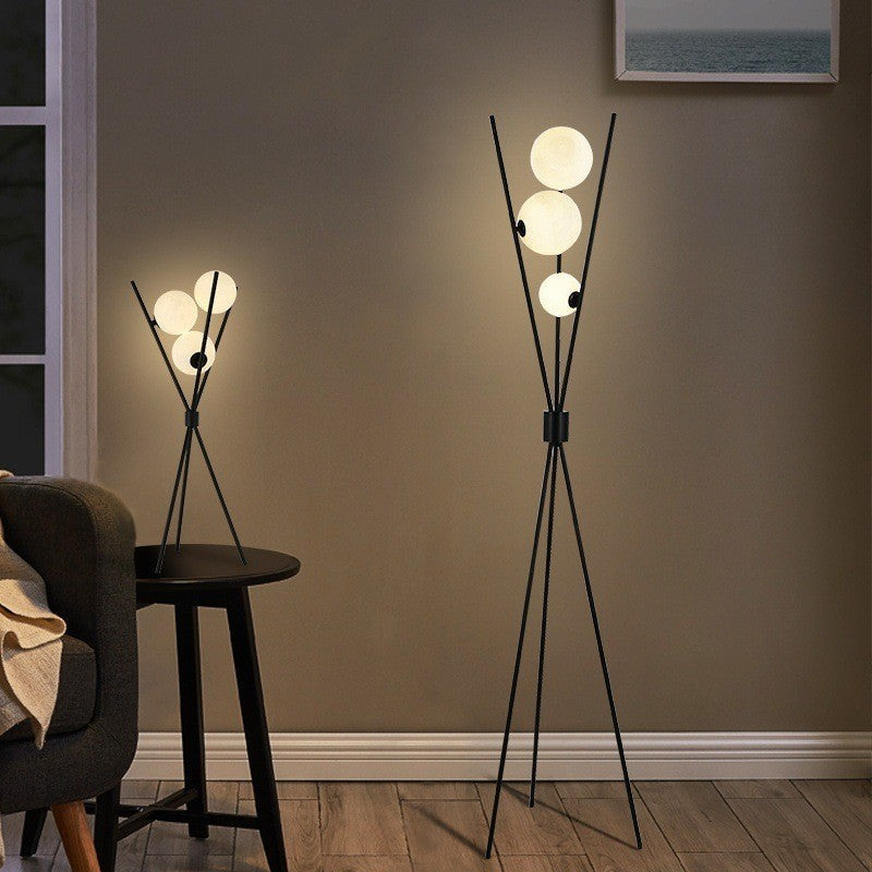 Moonlight Tripod Floor & Table Lamp