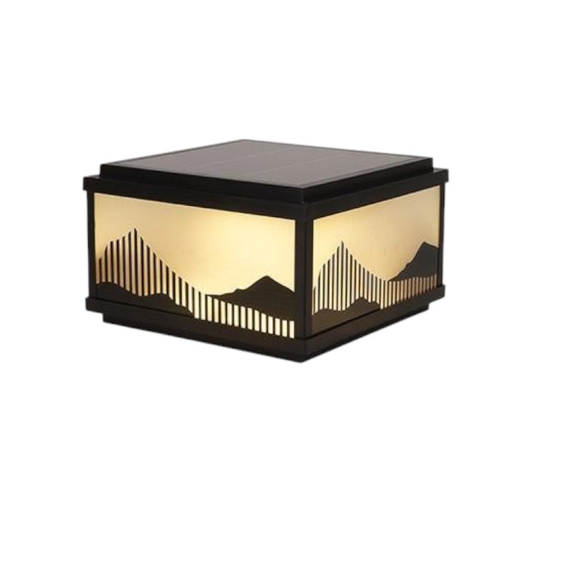Solar Landscape Lantern Post Light