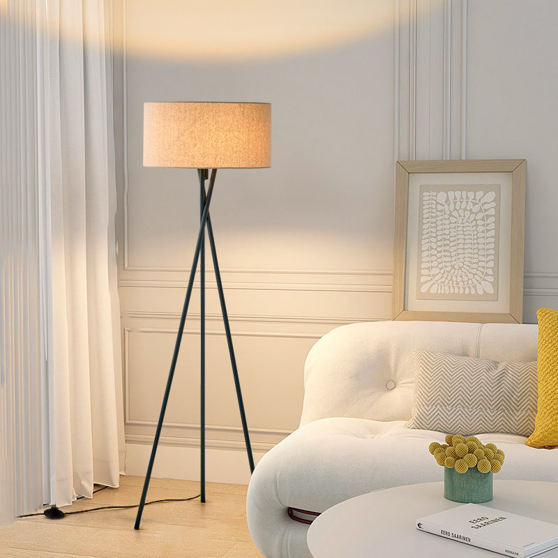 Modern Silk Floor Lamp