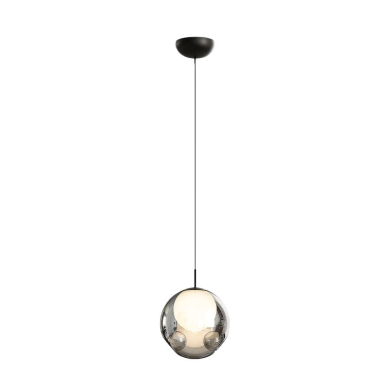 Glanzende Italiaanse glazen hanglamp