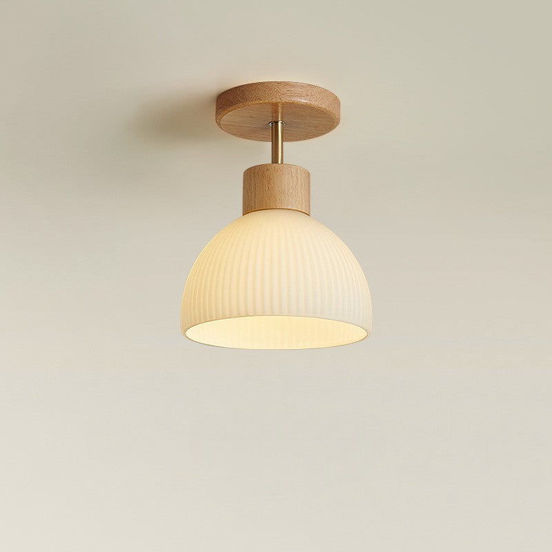 Scandinavian Wood Ceiling Light
