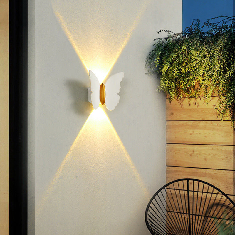 Aesthetic Butterfly Outdoor Wall Light