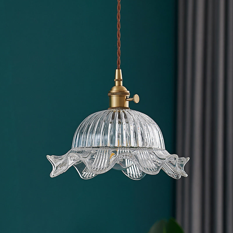 Scandinavian Vintage Clear Pendant Light