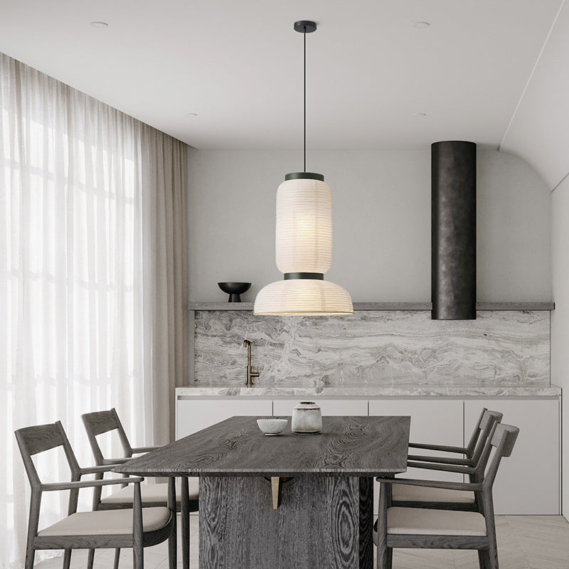 Japanese Wabi Sabi Rice Paper Pendant Lamp