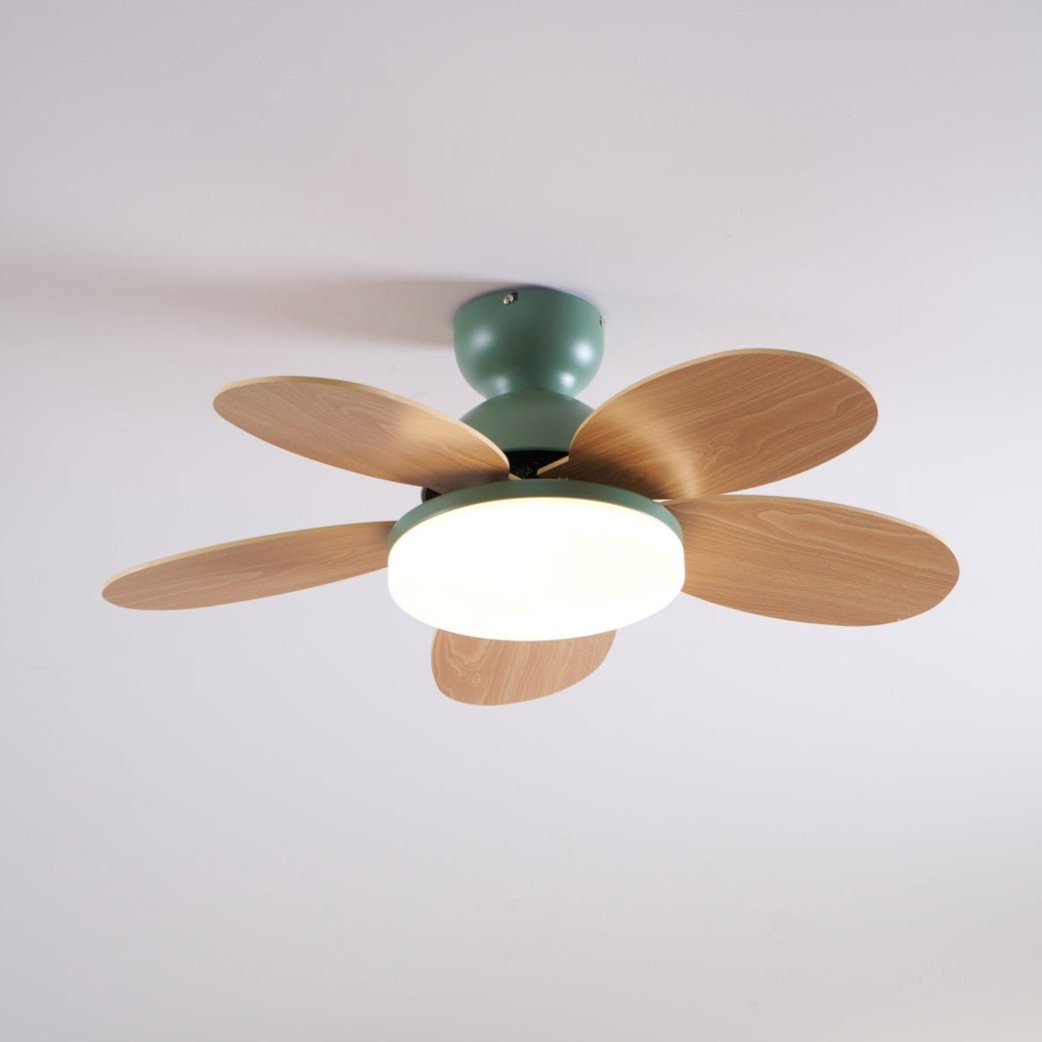 Modern Ceiling Fan LED Light with Multicolour Blades