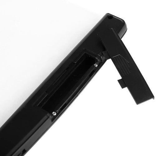 LED Book Reading Light With Flat Panel Clip Design