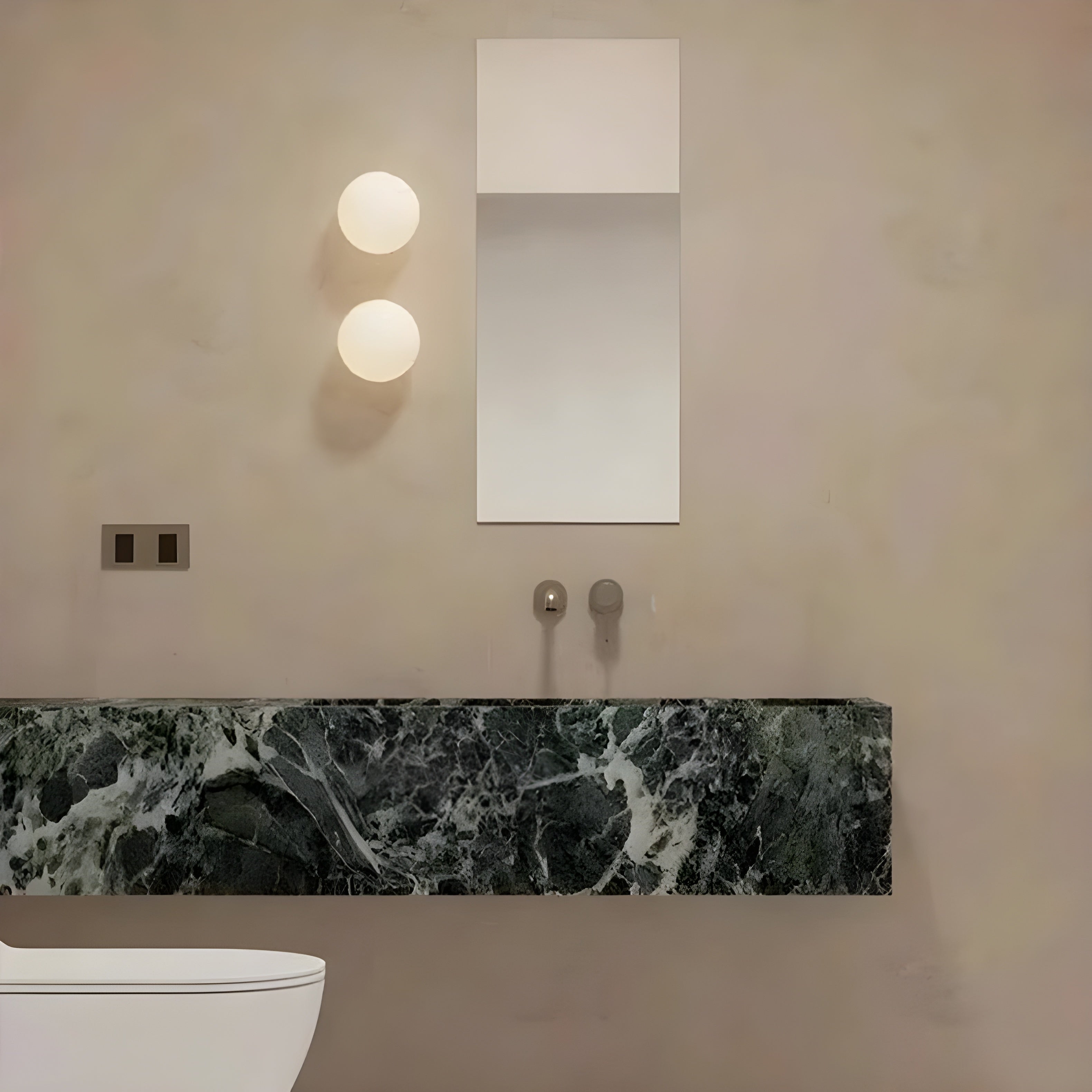 Modern Frosted Glass Wall Lamp