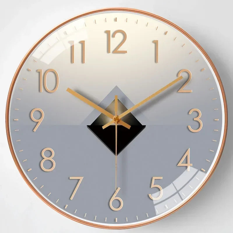 Modern Wall Clock Modern Decorative Non Ticking Home Clock