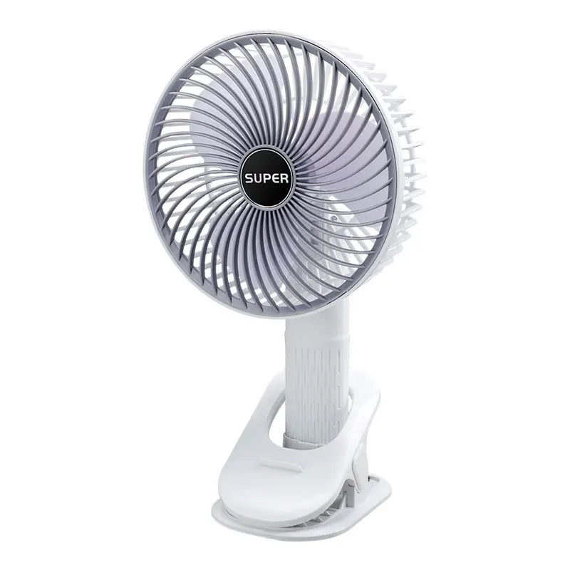 Portable Handheld Fan with Detachable Base and Wall Mount