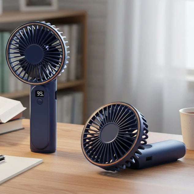 Mini Handventilator – Draagbare USB Oplaadbare Zakventilator