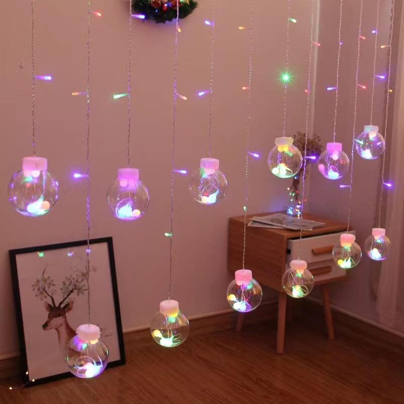Zonne Stringverlichting Met Ster En Maan Hangende Vormen