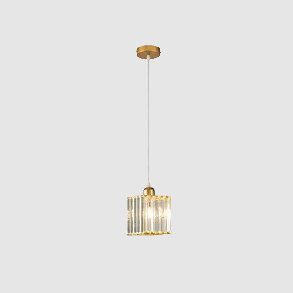 Cluster Pendant Light with Cylindrical Glass Shades