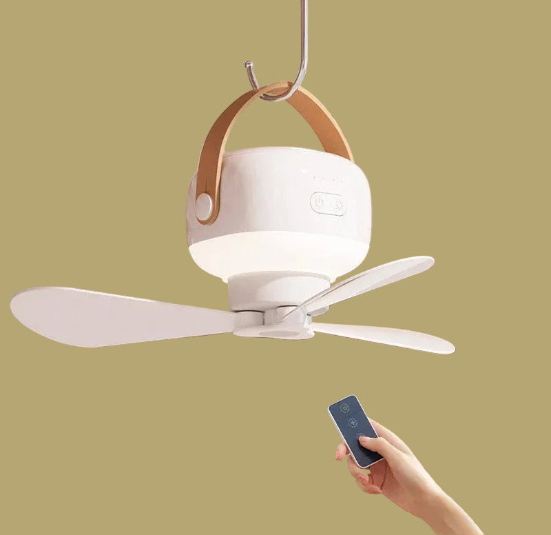 Hangende Plafondventilator met LED Licht en Afstandsbediening