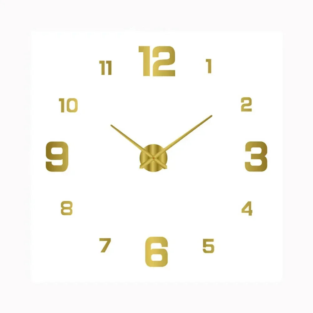 Modern Wall Clock Modern Decorative Non Ticking Home Clock