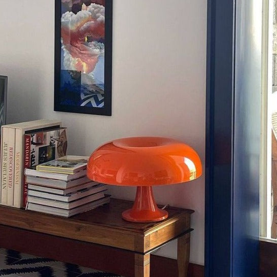 Scandinavian style mushroom table light