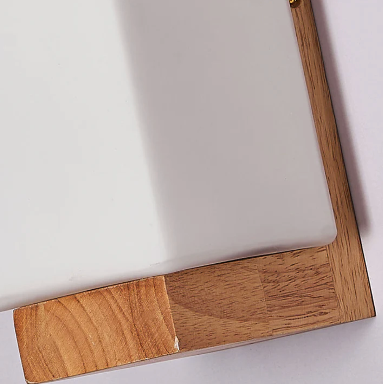 Wood Wall Light with Frosted Shade Modern Sconce