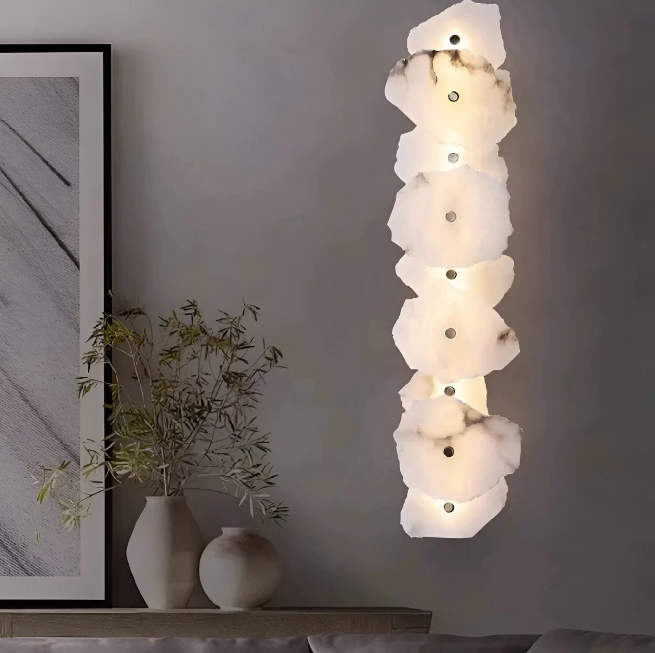 Decorative Organic Shape LED Wall Sconce Modern Lighting