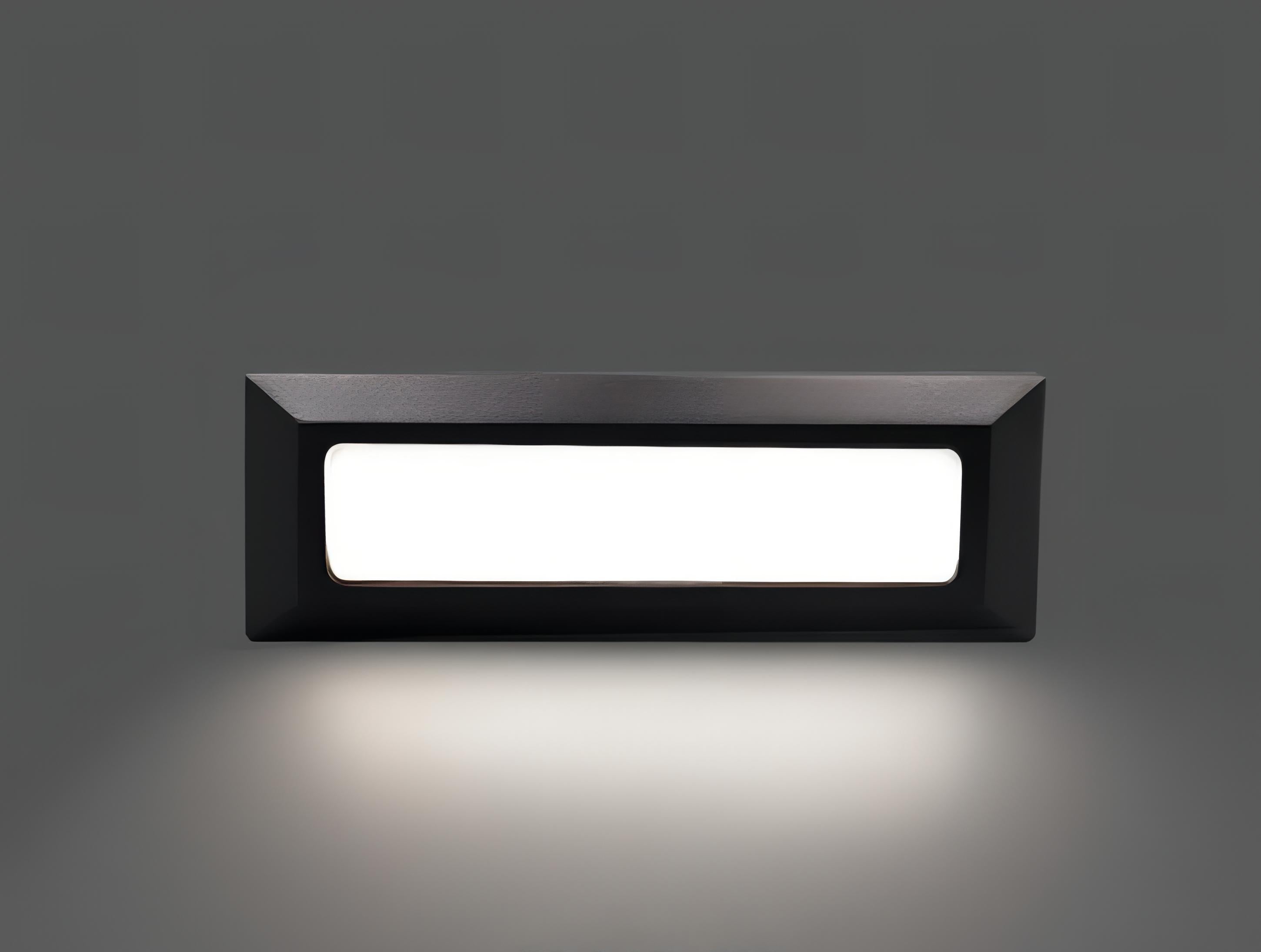 Outdoor LED Step Light Rectangular Wall Mounted Light Fixture