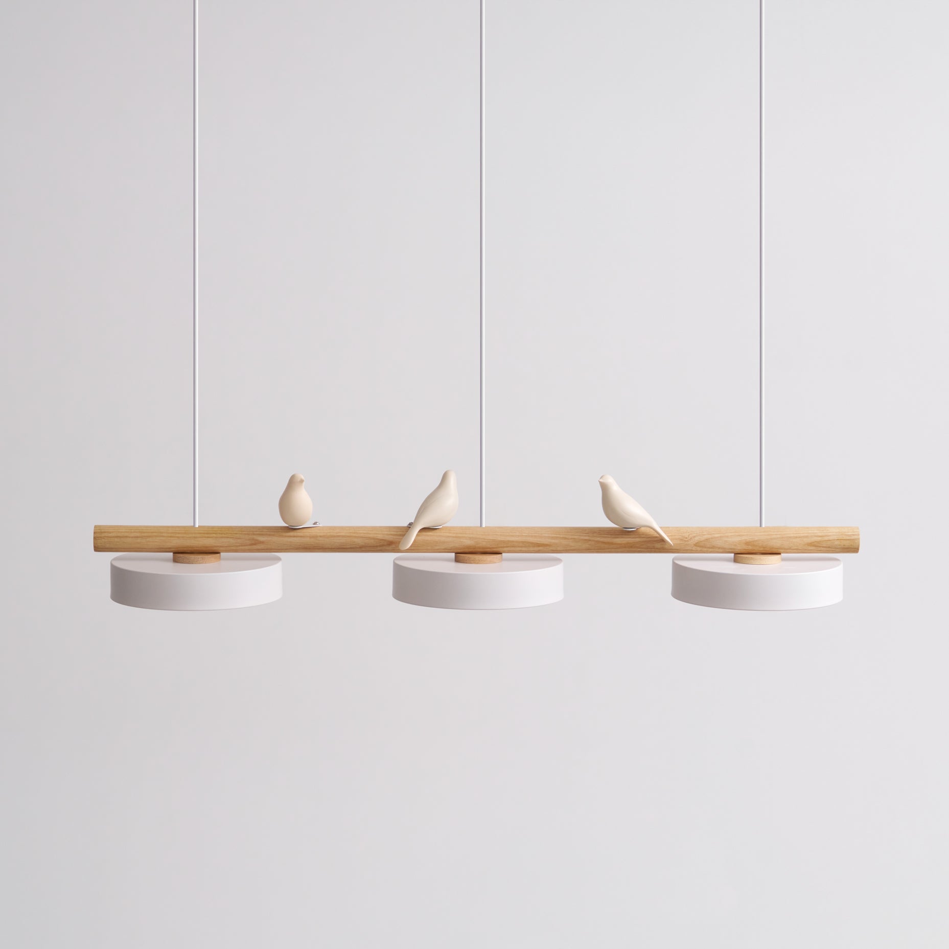 Nordic Bird Beam Pendant Lamp