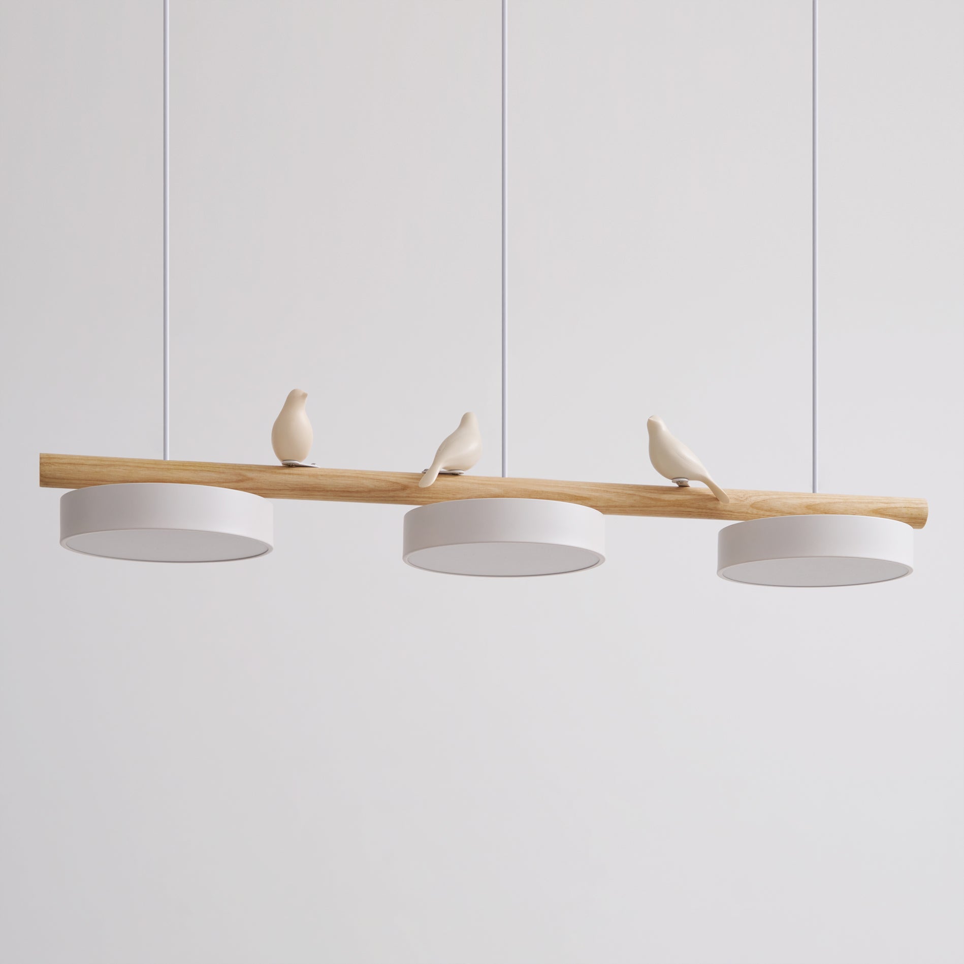 Nordic Bird Beam Pendant Lamp