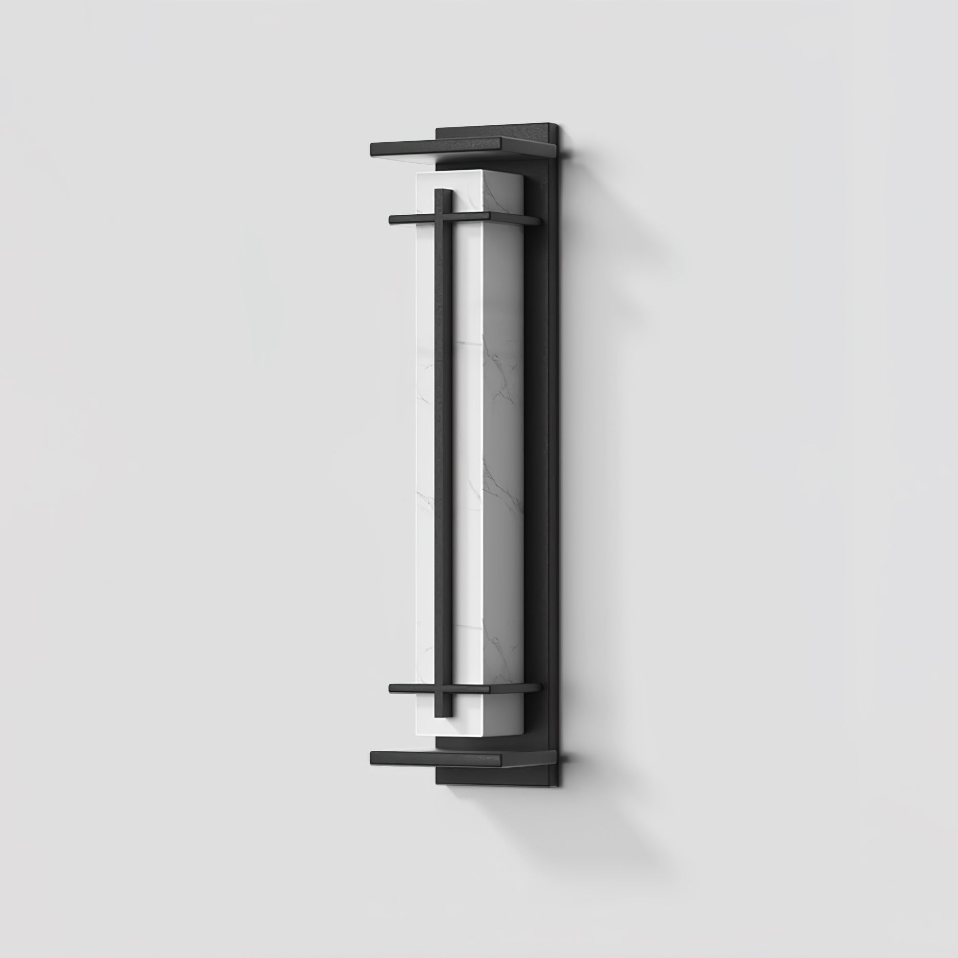 Outdoor Wall Light Waterproof LED Alabaster Style Exterior Lamp