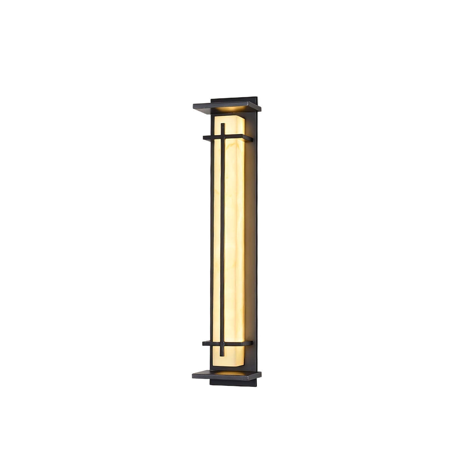 Outdoor Wall Light Waterproof LED Alabaster Style Exterior Lamp
