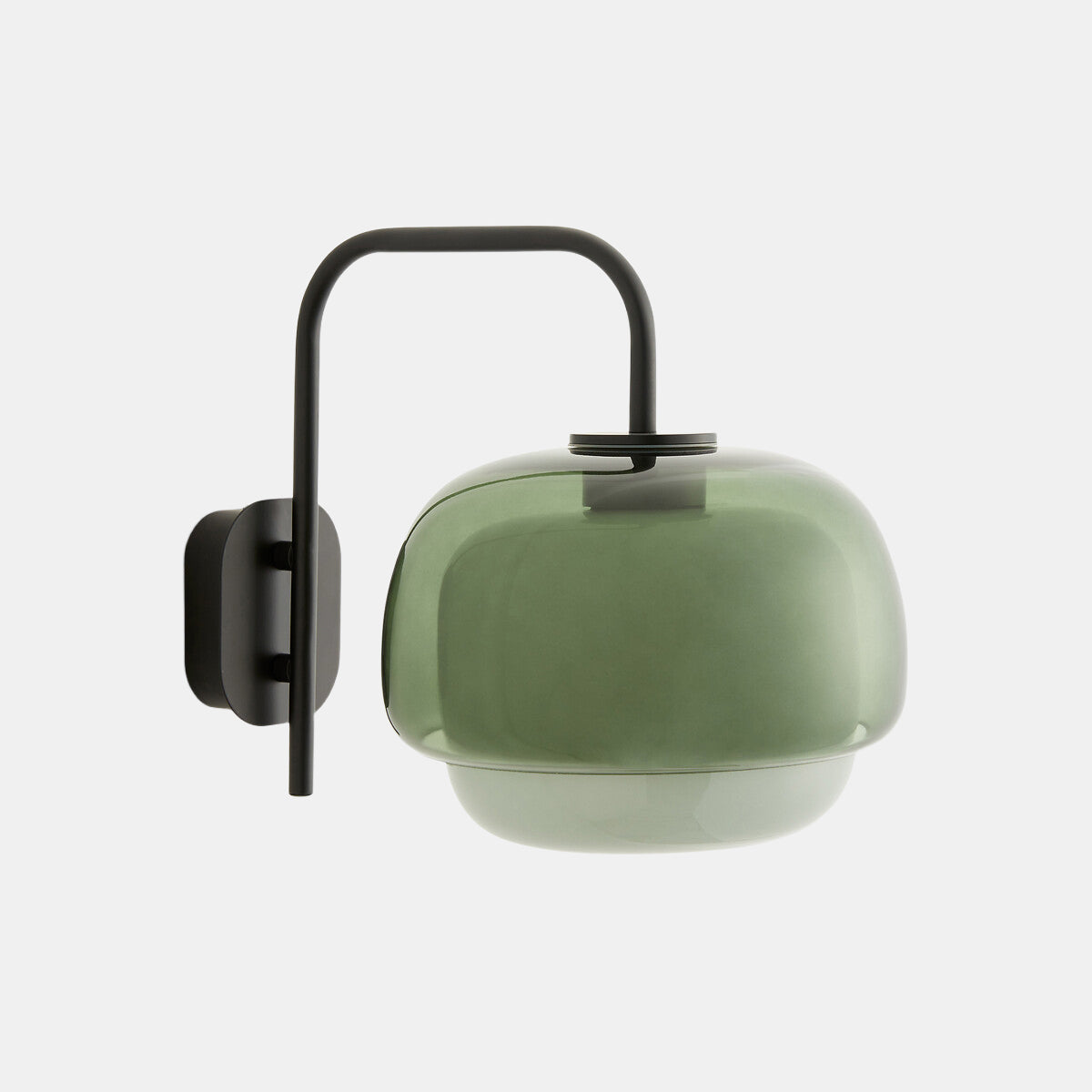 Vintage Bauhaus Glass Wall Lamp for Bedroom Hallway