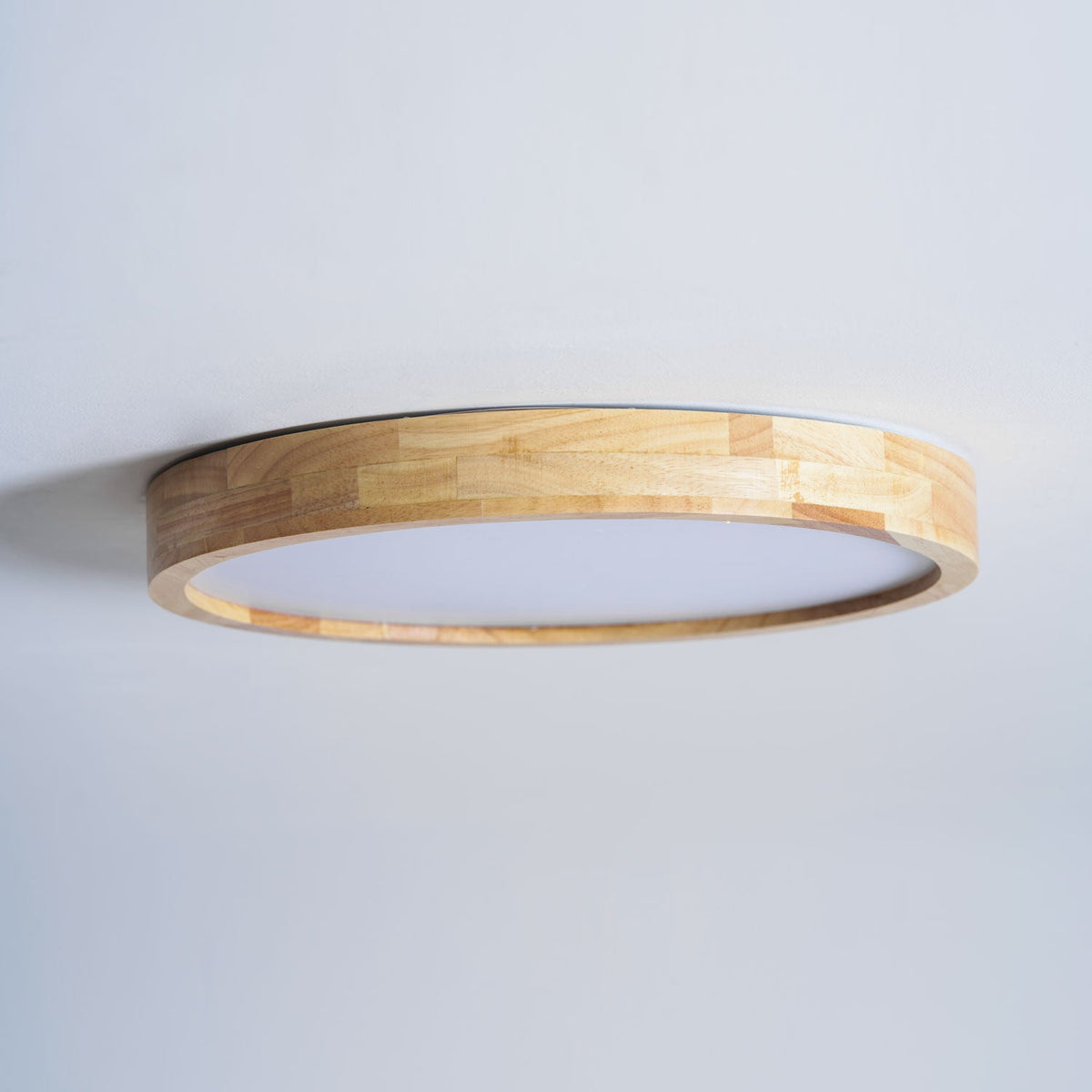 Wooden Geometric LED Ceiling Light